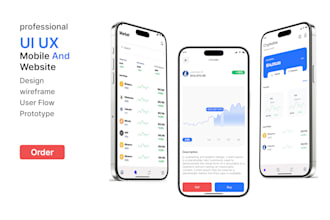 do UI UX design, app screenshots, mobile app UI UX design