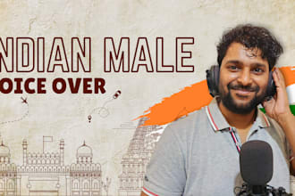 do english voice over in an indian accent