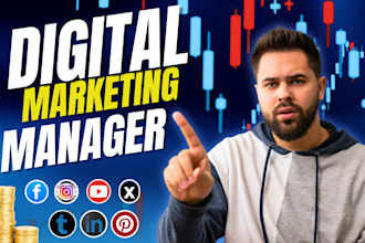 be your expert digital marketing and SMM manager expert