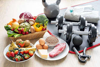 create a custom diet and workout plan for your fitness goals