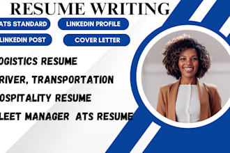 write hospitality logistics resume for transportation driver fleet manager scrum