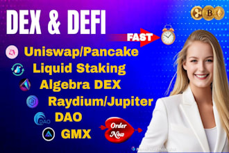 be blockchain developer defi web3 dapp token evm solana sui tron xrp presale bot