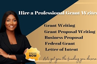 research grant, write grant proposal, apply for grant, business plan, 501c3