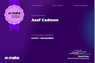 be your make com and zapier automation expert