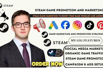 promote your steam game, roblox online pc game marketing to boost steam wishlist