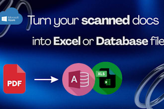 ocr hardcopy docs to database ready files using azure ai