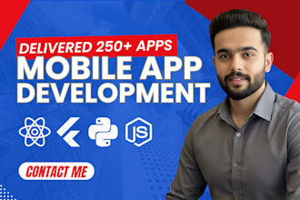 I will mobile app development ai app creation ios app development flutter developer