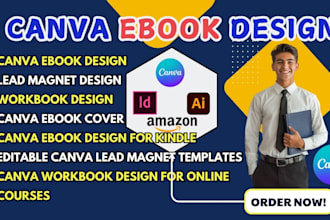 design canva ebook design lead magnet, canva ebook design canva ebook cover