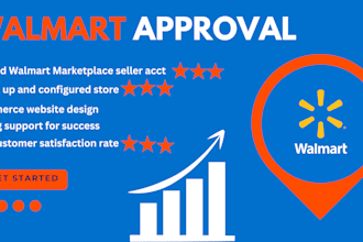 create a successful walmart seller account and get  approved