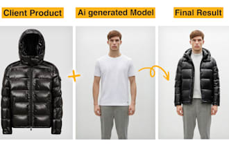 showcase your clothing line and products on custom ai models