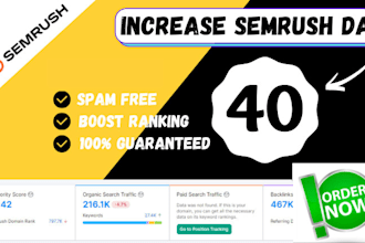 build 50k manually semrush authority referring domain google ranking, SEO link