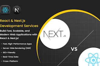 build web apps with react, next js, node express and apis