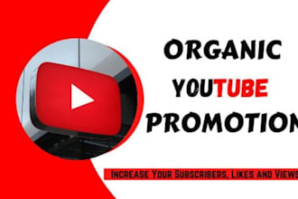 organic youtube video promotion, channel subscription, yt channel