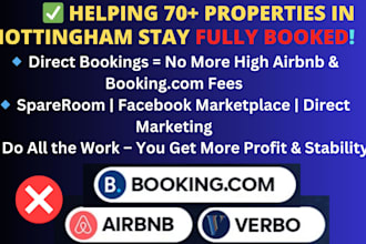 fill your airbnb,booking com, vrbo properties with long term direct guests