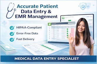 manage medical data entry and patient records in ehr