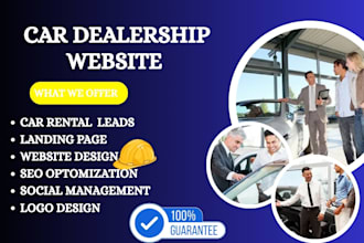 design car dealership website car rental website  auto dealership website