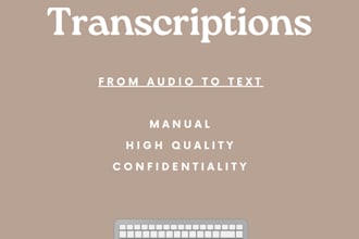 do spanish transcription of any audio file or video