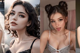 develop ai nsfw girlfriend website, ai model website, ai boyfriend website
