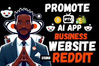 manage reddit post for ai business app ecommerce store products and iptv website