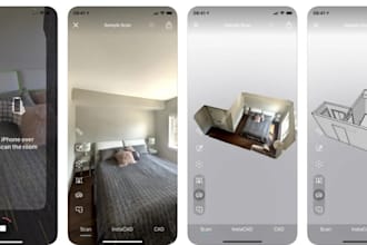 build custom lidar 3d scanner app, ar mapping, ai object detection,depth sensing
