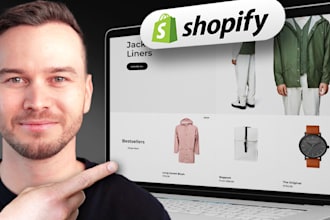 responsive shopify store design for dropshipping, pod or digital products SEO