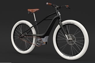 craft 3d bicycle model, 3d sport bike, bike for game, scooter, 3ds max in render