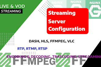 configure media stream server system using ffmpeg and nginx