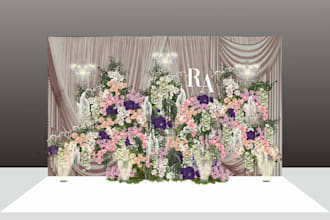 2d design engagement decoration