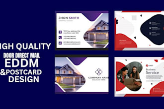 design eddm postcard, direct mail, flyer, mailer, promotional postcard