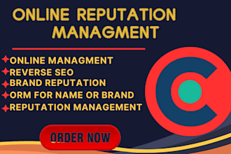 online reputation management, suppress negative links, ORM, reputation