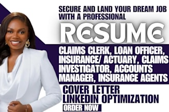 write ats resume for insurance agent real estate realtor claims sales manager CV