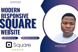 build a professional square website or online store for your business