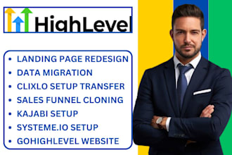 migrate kajabi systeme io clickfunnel to gohighlevel automation ghl workflow VA