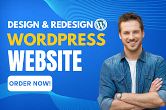 design, redesign, clone, revamp rebuild, fix, edit wordpress elementor website