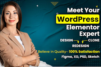 design, redesign, build, rebuild, clone, edit, revamp wordpress website or blog