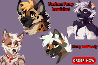 sketch line art furry art, ref sheet, fursona, anime pfp, twitch discord emotes