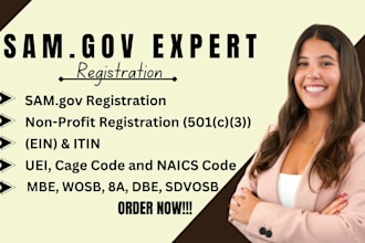 handle sam gov, 501c3 tax exempt, cage code uei ein itin mbe 8a wosb dbe