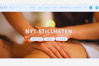 create wix spa website, skincare, beauty salon, spa vaagro, wix cosmetic website
