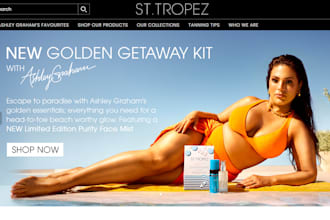 do skincare website, beauty website, perfume, nails, spa website, make up salon