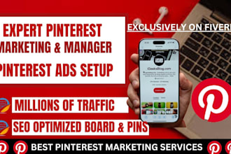 expert pinterest marketing manager seo profile optimization pins and boards