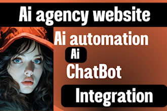 ai automated agency website, ai agency website, ai business website