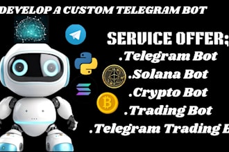 create telegram bot on solana, pump fun bot, crypto trading volume bot