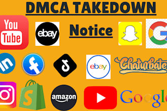 send dmca takedown notice tiktok,reddit,facebook,twitter,instagram,shopify,etsy