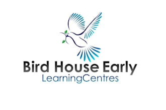 design bird house early learning centers logo