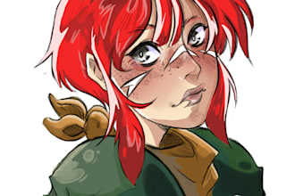 draw your dnd oc for a cheap price