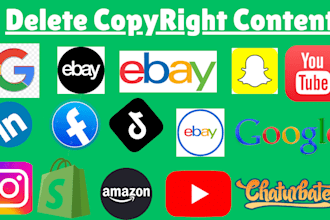 send dmca takedown notice to delete copyright contents