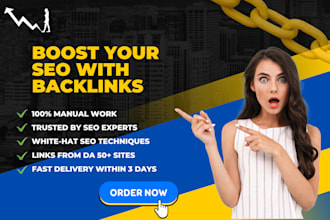 generate high quality backlinks to boost your website SEO