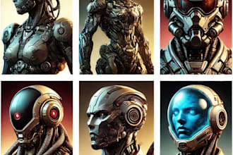 create high quality 3d character art, fantasy