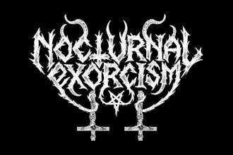 death metal logo, metalcore,deathcore, for band, brands, clothing