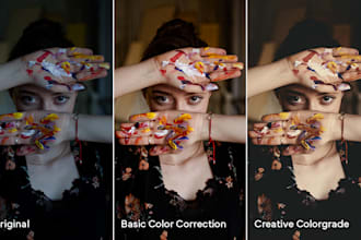 professionally edit and color grade your raw files